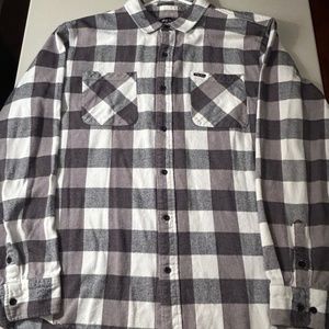 LRG Men’s Long Sleeve Button Up Flannel Shirt